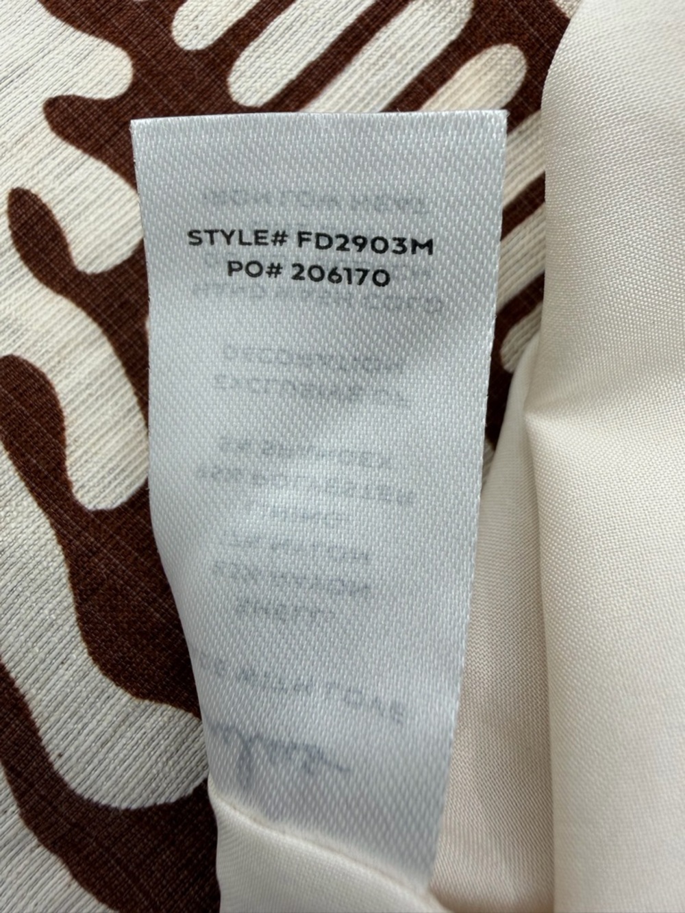 Lulus NWT “Nahia” Brown Boho Print Fringe Faux-Wrap Halter Mini Dress. Sz Large - Picture 12 of 15